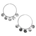 Gioielli in argento diam cm 4,5