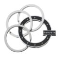 round - black