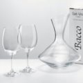 Articoli in vetro 2 bicchieri - Decanter