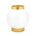 cm 17 h 19 - bianco e oro