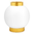 cm 22 h 24 - bianco e oro
