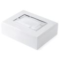 Jewelry boxes cm 18x14 h 5,5 - four bands