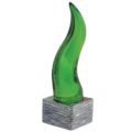 cm 8 h 25 - verde trasparente