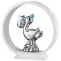 diam cm 9 - silver & blue