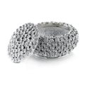 Silver coated items cm 9 h 5,5
