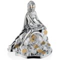 Silver coated items cm 22x23 h 26