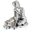 Silver coated items cm 22x14 h 20