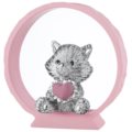 diam cm 9 - silver & pink