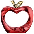 cm 25,5 h 24 - red & gold
