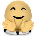 diam cm 6,5 h 7,5 - giallo soft touch