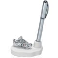 Silver coated items cm 6x8 h 4,5