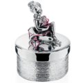 Resine argentate cm 7 h 7 - ballerina