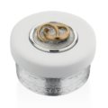 diam cm 7 h 4 - coperchio bianco