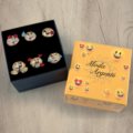 6 pcs set - golden