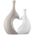 cm 20 h 24 - grey & white