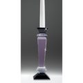 Crystalware cm 8x8 h 23 - purple