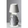 cm 12 h 25 - white lampshade