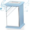 cm 8x8 h 12 - light blue