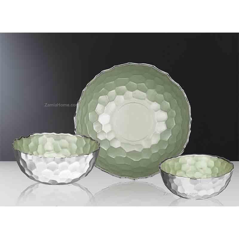 Bowl hammered