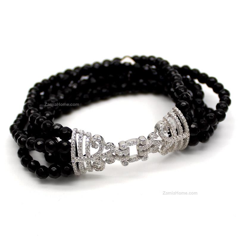 Bracciale con zirconi
