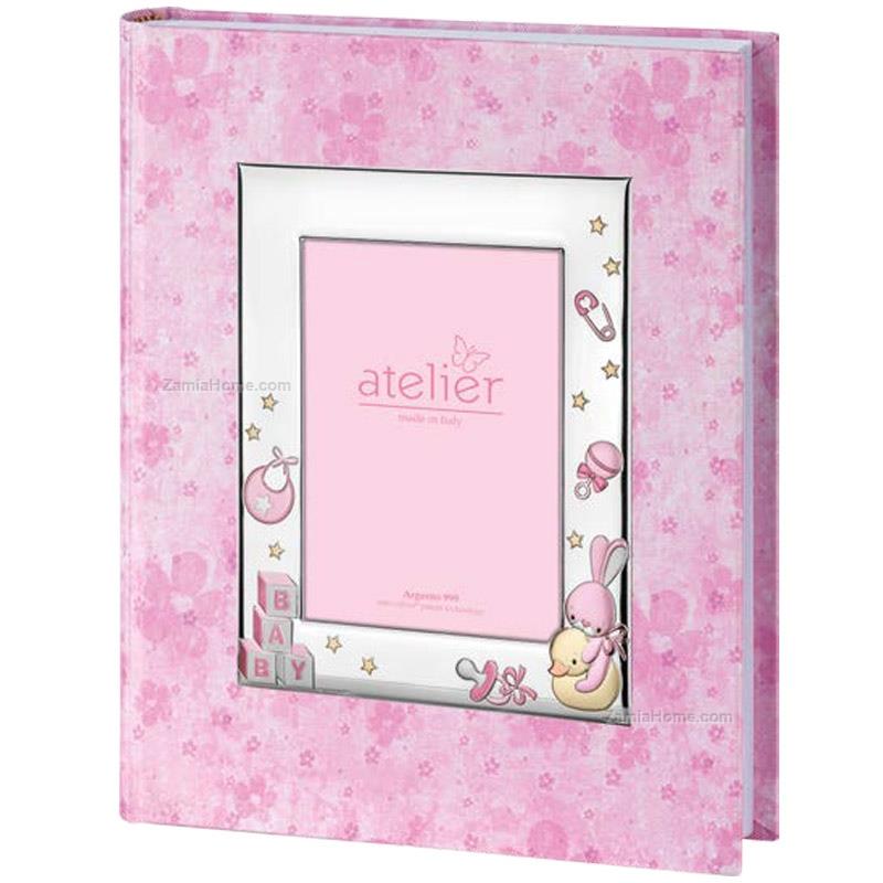 Album foto baby atelier cm 20x25 rosa album foto ae3204/20r album