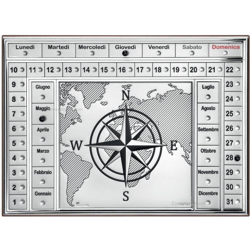 Calendar wind rose
