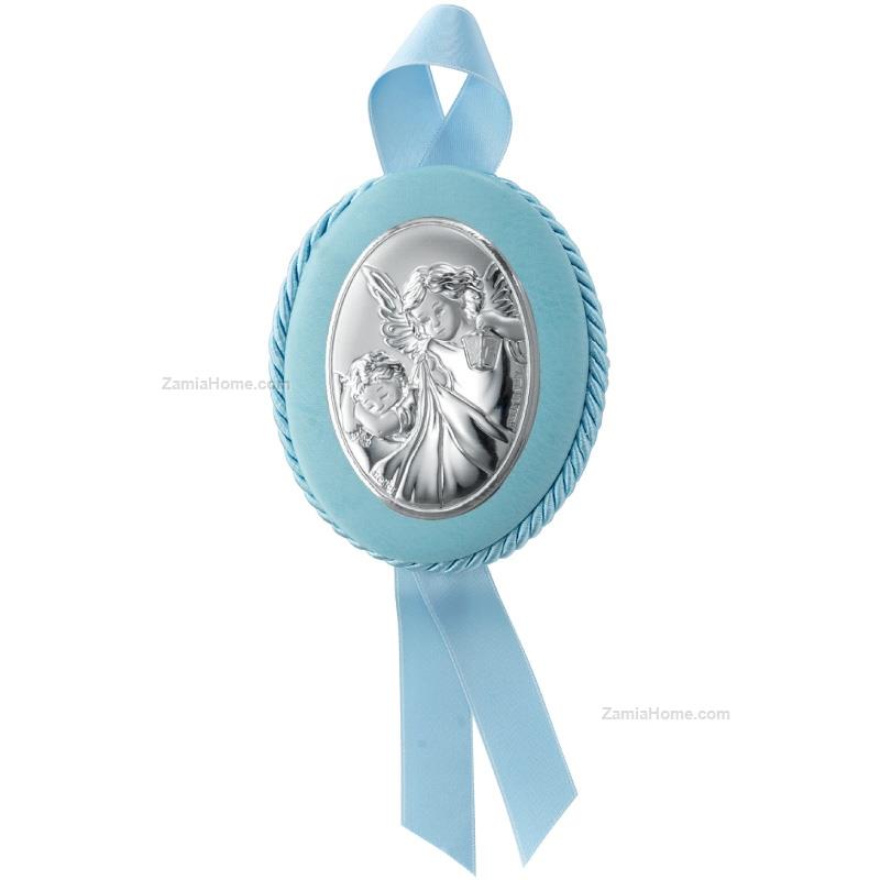 Cradle medallion guardian angel