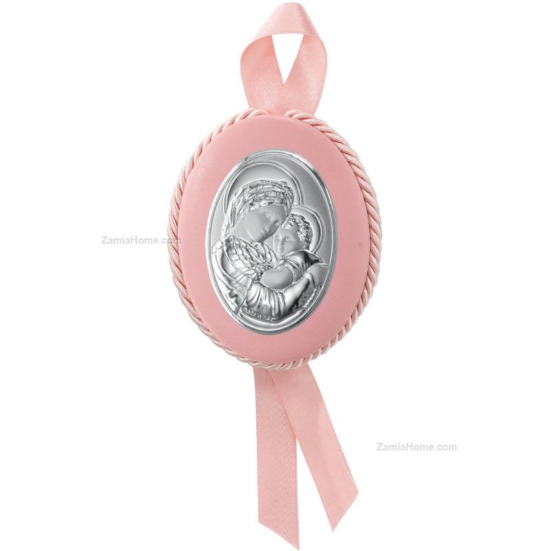 Cradle medallion madonna della seggiola