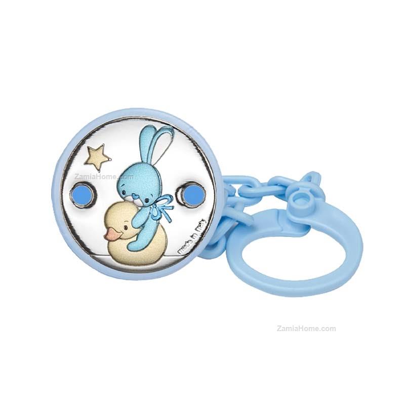 Rubber nipple brooch baby rabbit