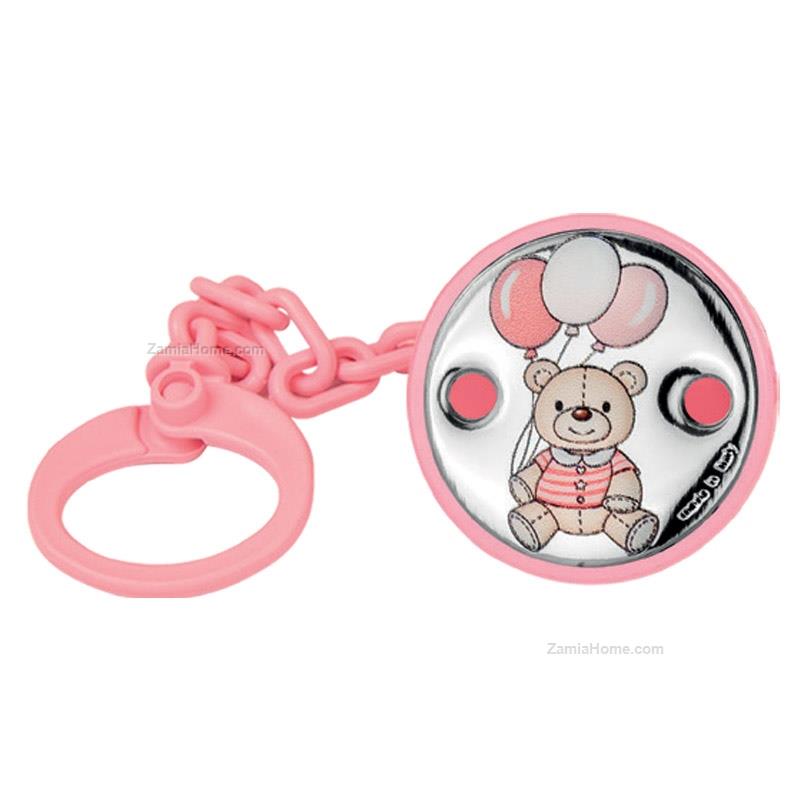 Rubber nipple brooch balloons