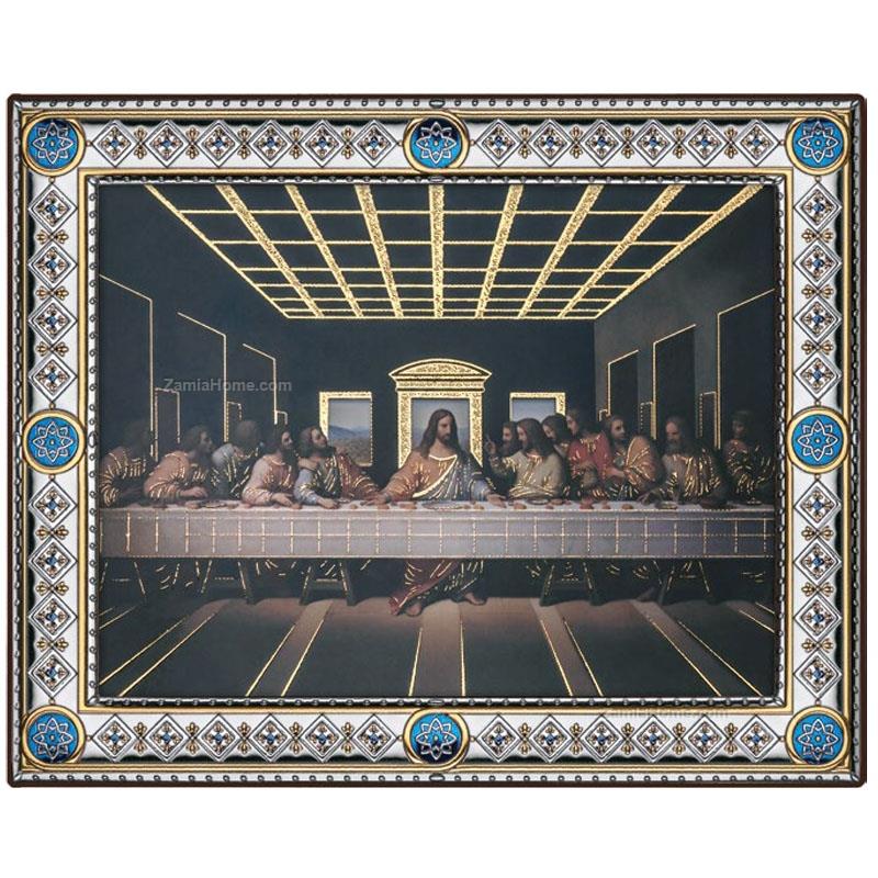 Last supper golden foil