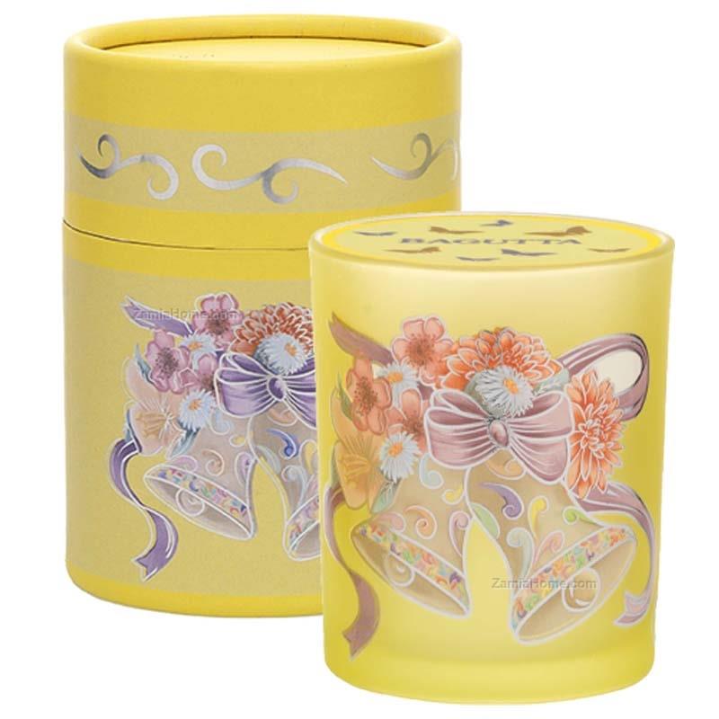 Glass tealight holder bells