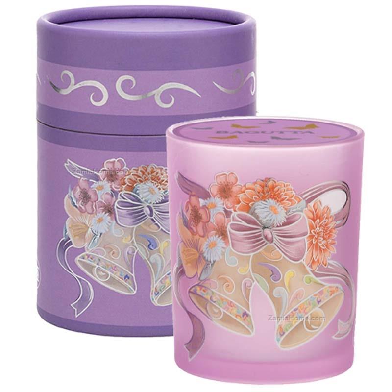 Glass tealight holder bells