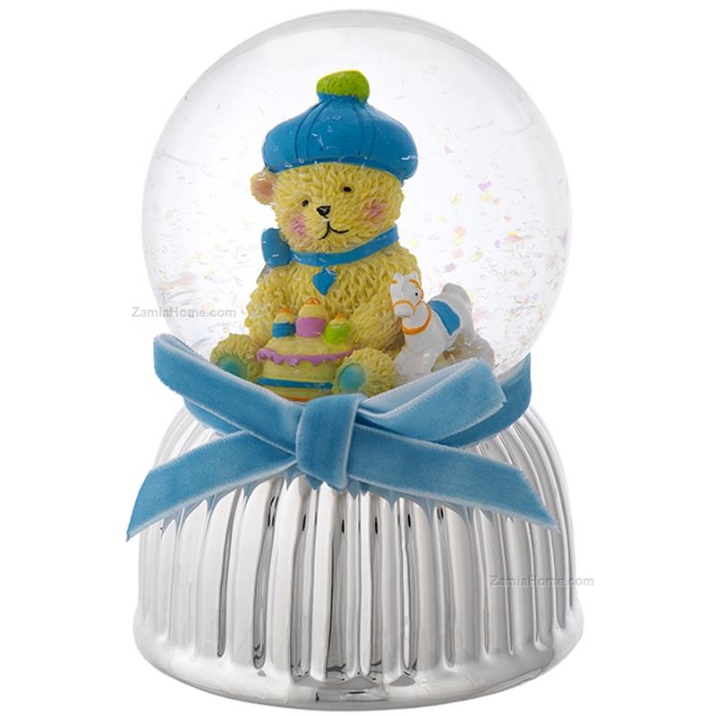 Boule de neige orso con cappello