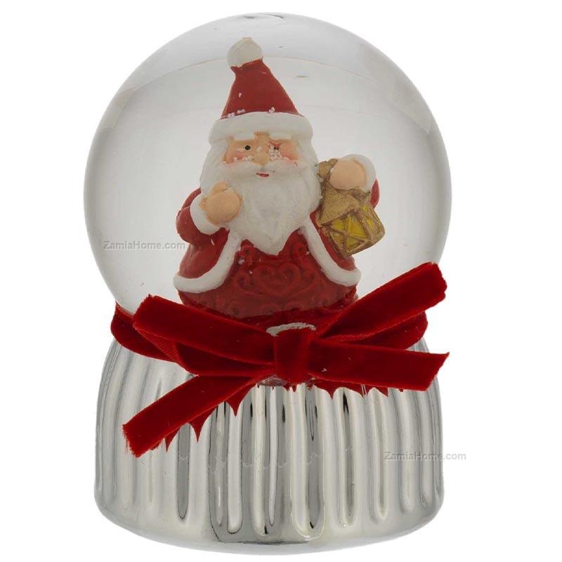 Boule de niege santa claus