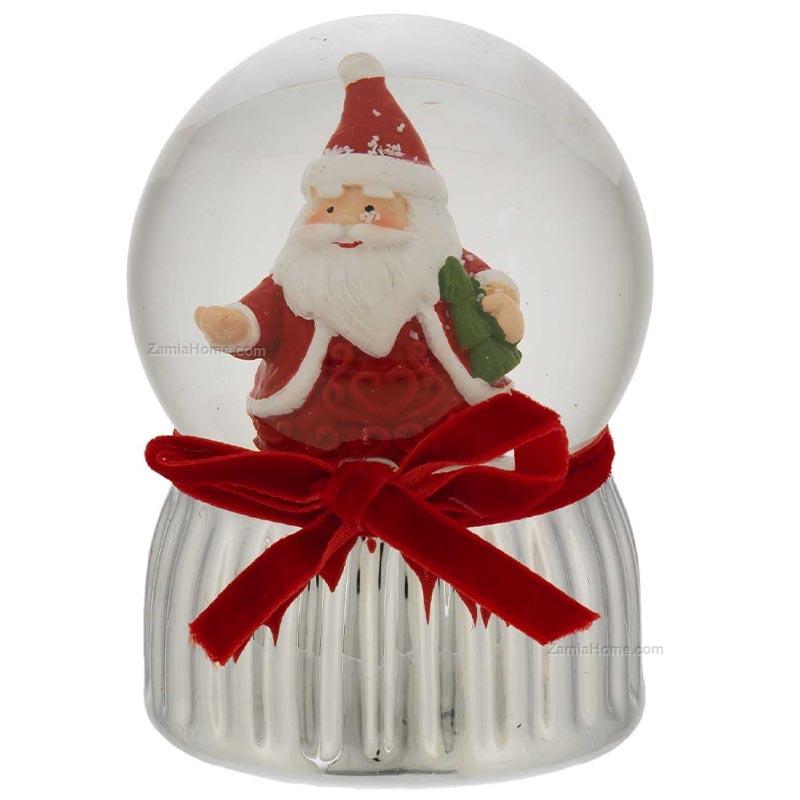 Boule de niege santa claus