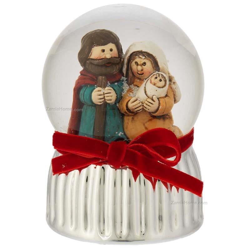 Boule de niege nativity scene