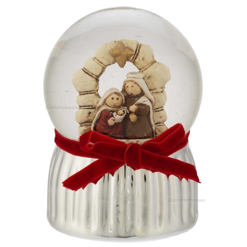 Boule de niege nativity scene