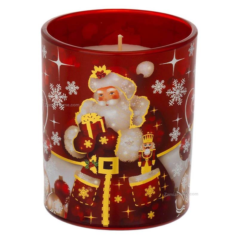 Candle santa claus