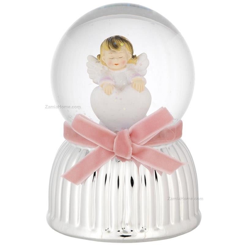 Musical box angel with heart