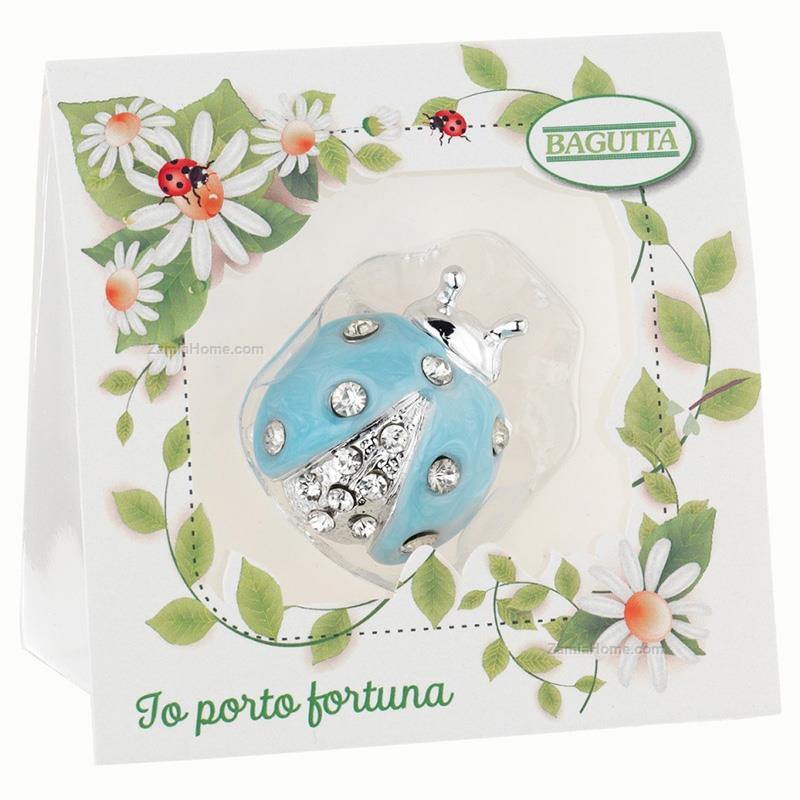 Ladybug with crystals