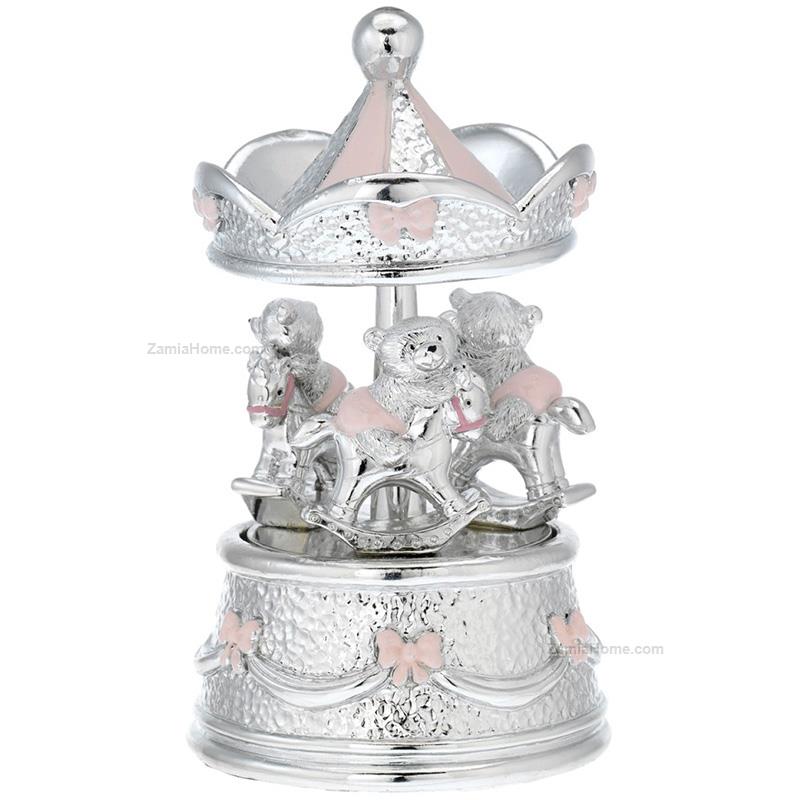 Carousel with musical box
