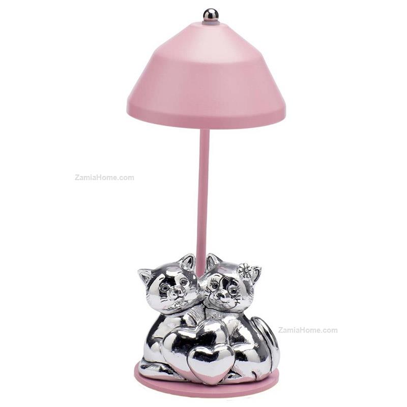 Table lamp cats couple