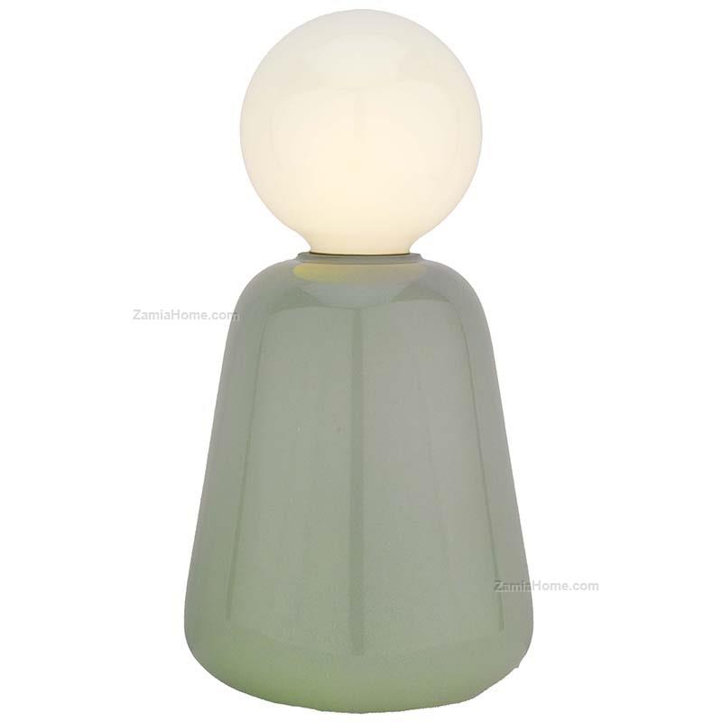 Glass table lamp/vase