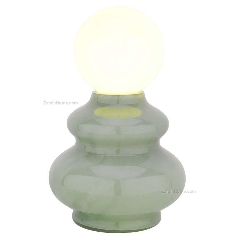 Glass table lamp/vase