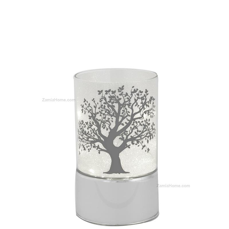 Blown glass lamp