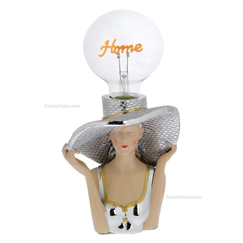 Mini lampada busto
