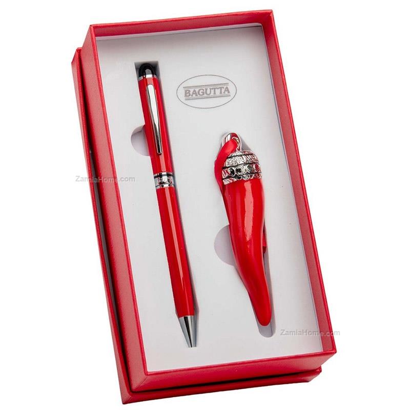 Pen with lucky horn