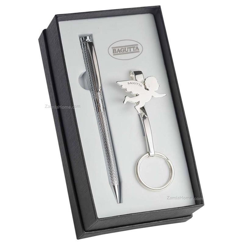 Pen with bag keyring