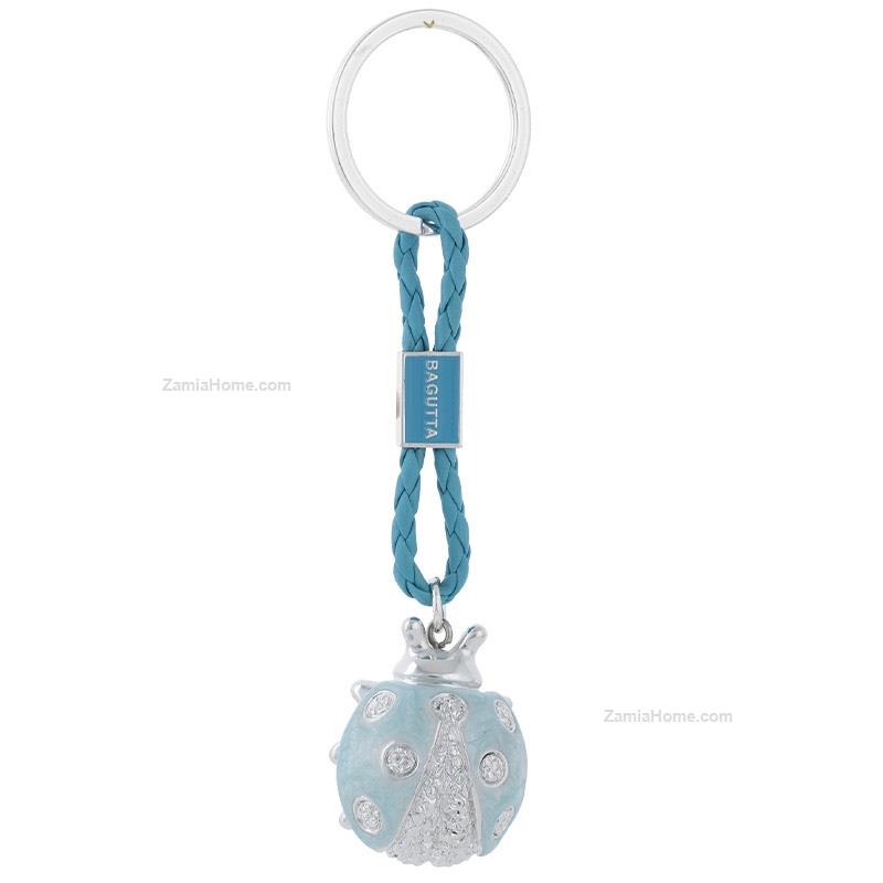Ladybug keychain with cord